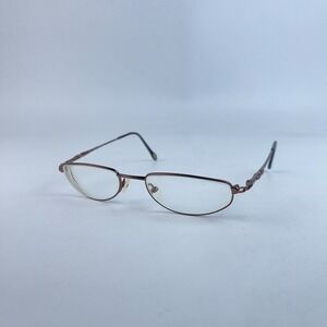 Safilo Library 1439 Women Eyeglasses Frame Rose Gold Metal Full Rim 52-19-135 mm